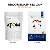 2 - AS-IT-IS Nutrition ATOM Whey Protein with Enzymes, 4.4 lb Kesar Kulfi