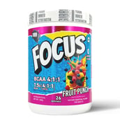 2 - Gibbon Nutrition Focus BCAA 4:1:1, 0.88 lb 26 Servings Fruit Punch