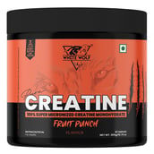 1 - White Wolf Pure Creatine, Fruit Punch 0.67 lb