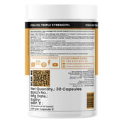 3 - White Wolf Triple Strength Fish Oil with Vitamin E, 30 capsules