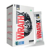 8 - MuscleBlaze Pre Workout WrathX, 0.59 lb Cola Frost