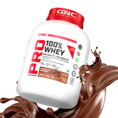 2 - GNC Pro Performance 100% Whey Protein New Formulation, 4 lb Chocolate Supreme