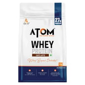 1 - AS-IT-IS Nutrition ATOM Whey Protein with Enzymes,  2.2 lb  Cafe Latte 