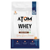 1 - AS-IT-IS Nutrition ATOM Whey Protein with Enzymes, 2.2 lb Choco Peanut