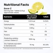 4 - Escor-Z Effervescent,  20 tablet(s)  Lime and Lemon Pack of 4 
