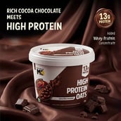 MuscleBlaze High Protein Oats 50g x 6 Pack Cocoa Rich Chocolate&nbsp;