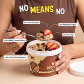 MuscleBlaze High Protein Oats 50g x 6 Pack Blue Tokai Cafe Mocha