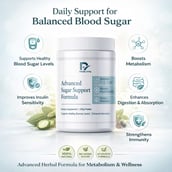 4 - PRIME VITA Advanced Sugar Support Formula,  600 g 