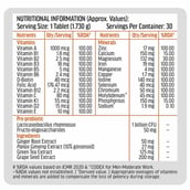 HealthKart HK Vitals Multivitamin Plus Men & DHT Blocker with Biotin 30 Tabs Combo
