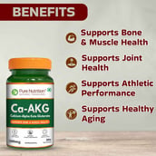 4 - Pure Nutrition Ca-AKG 500mg, 30 veggie capsule(s) Unflavoured