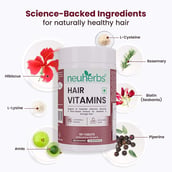 2 - Neuherbs Hair Vitamins,  60 tablet(s)  Unflavoured 