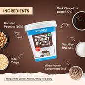 6 - Myfitness by brnd.me Dark Chocolate Peanut Butter, 1 kg Crispy