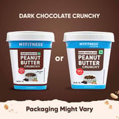 2 - Myfitness by brnd.me Dark Chocolate Peanut Butter, 1 kg Crunchy