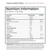 4 - Neulife Super Isolate Whey, 5 sachets/pack Strawberries n Creme