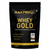 1 - Nakpro Whey Gold Protein Concentrate, 2.2 lb Coffee