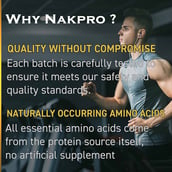6 - Nakpro Whey Gold Protein Concentrate, 2.2 lb Coffee
