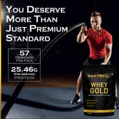 4 - Nakpro Whey Gold Protein Concentrate, 4.4 lb Chocolate