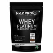 1 - Nakpro Whey Platinum Whey Protein Isolate, 2.2 lb Vanilla