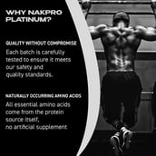 6 - Nakpro Whey Platinum Whey Protein Isolate, 2.2 lb Vanilla