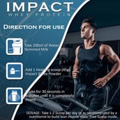 7 - Nakpro Impact Whey Protein, 2.2 lb Double Rich Chocolate
