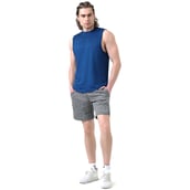 6 - MuscleBlaze Delt Tank,  Small  Teal Blue