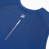1 - MuscleBlaze Delt Tank,  Small  Teal Blue