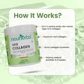 8 - Neuherbs Skin Collagen Booster with Hyaluronic Acid,  210 g  Mixed Fruit 