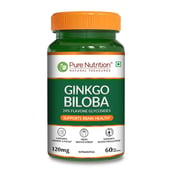 1 - Pure Nutrition Ginkgo Biloba, 60 veggie capsule(s)