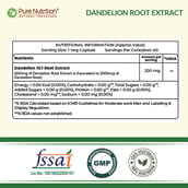 3 - Pure Nutrition Dandelion,  60 veggie capsule(s) 