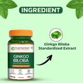 4 - Pure Nutrition Ginkgo Biloba, 60 veggie capsule(s)