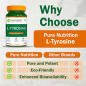 5 - Pure Nutrition L-Tyrosine,  120 veggie capsule(s) 