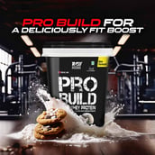 6 - Rawsome Pharm PRO BUILD 100% Whey Protein, 4.4 lb Cafe Mocha