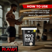 11 - Rawsome Pharm PRO BUILD 100% Whey Protein, 4.4 lb Cafe Mocha