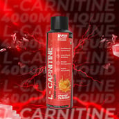7 - Rawsome Pharm L-Carnitine Liquid 4000 mg, 450 ml Blueberry