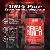 3 - Rawsome Pharm CREA BUILD Pure Creatine Monohydrate, Unflavoured 0.66 lb