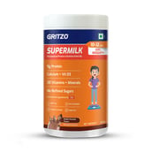7 - Supermilk Gritzo 10-12 yrs Girl Weight+, 400 g Double Chocolate