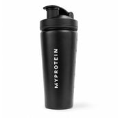 1 - Myprotein Pro Metal Shaker,  Black  700 ml 