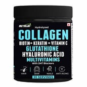 1 - NutriJa Hydrolyzed Marine Collagen with Biotin,  240 g  Pineapple 