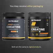 2 - Nutrabay Gold Micronised Creatine Monohydrate,  Orange  0.26 lb 