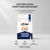 7 - AS-IT-IS Nutrition ATOM PWR Whey Protein XL, 2.2 lb Kesar Kulfi