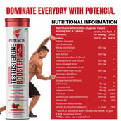 6 - Potencia Testosterone Booster Effervescent, 15 tablet(s) Cherry Lemonade