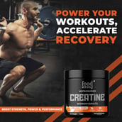 2 - Foodstrong Micronised Creatine Monohydrate,  Orange Rush  0.27 lb 