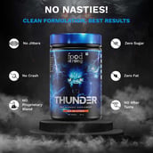 6 - Foodstrong Thunder Pre-Workout Supplement, 0.71 lb Sex On Citrus