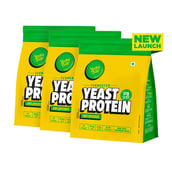 1 - Yogabar Yeast Protein, 1.1 lb Unflavoured (Pack of 3)