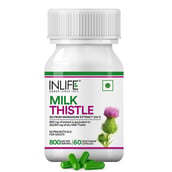 1 - INLIFE Milk Thistle (800mg), 60 veggie capsule(s)