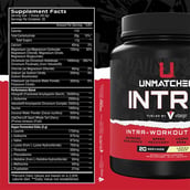 3 - Unmatched Intra-Workout,  1.78 lb  Unflavoured 