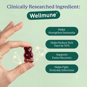 7 - Gritzo Immunity Gummies 2-6 Years,  30 gummies  Strawberry