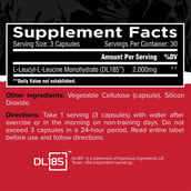 3 - Unmatched Dileucine,  90 veggie capsule(s)  Unflavoured 