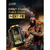 6 - One Science Anabolic Super Mass Gainer, 5.5 lb Alphonso Mango