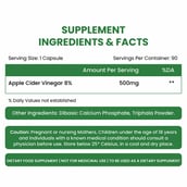 2 - Vlado's Himalayan Organics Apple Cider Vinegar - 500 mg, 90 veggie capsule(s) Unflavoured